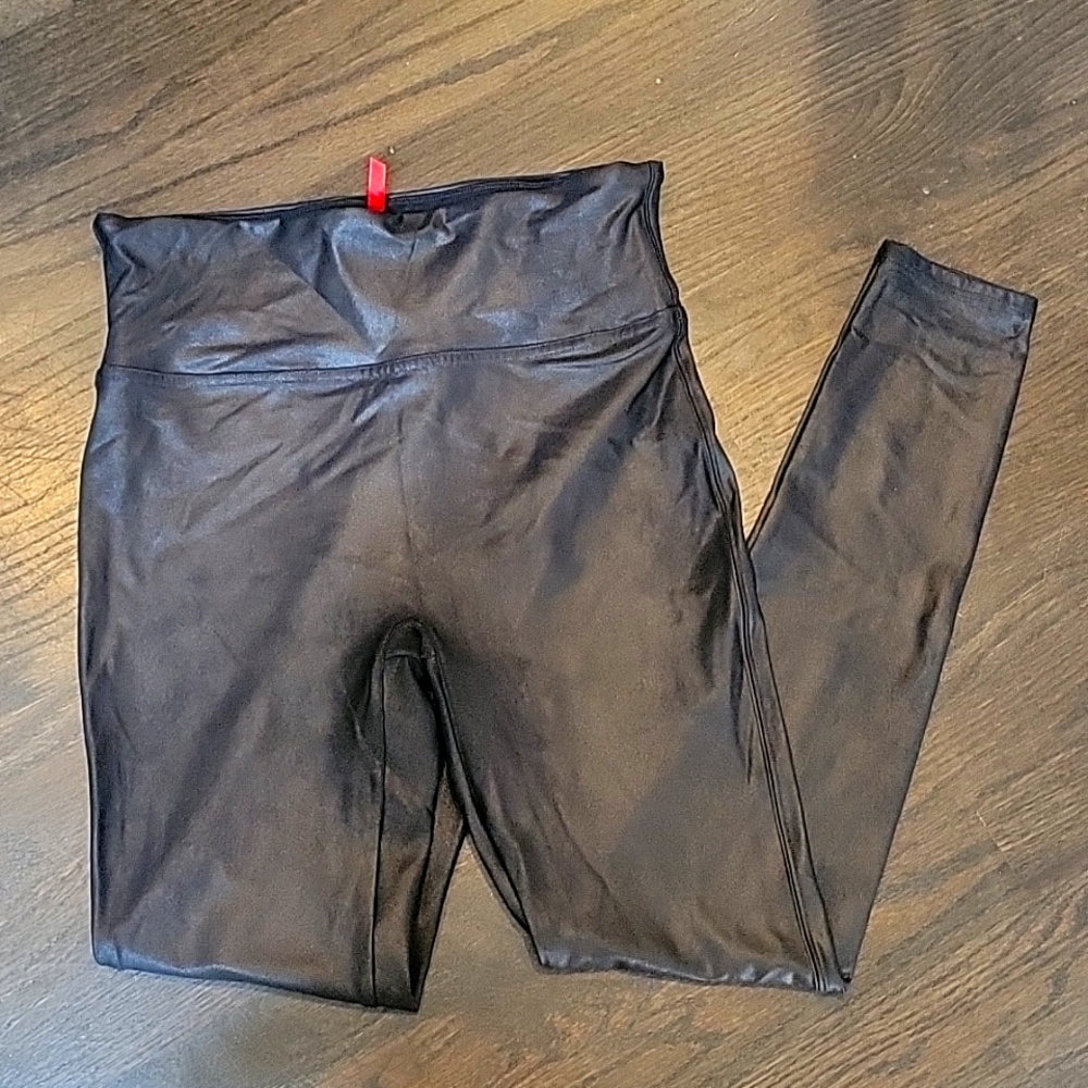 Spanx Faux Leather Leggings